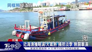 東海岸疑出現共艦? 賞鯨船長:假照片｜TVBS新聞