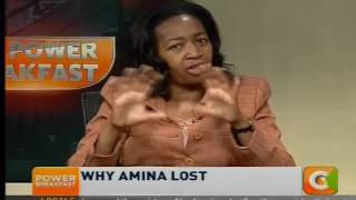 Power Breakfast : News Review WHY AMINA LOST
