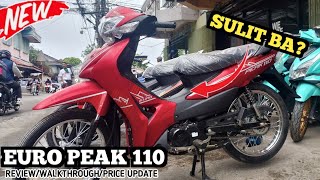 EURO PEAK 110 SULIT NGA BA?ALAMIN NATIN YAN #automobile #motorcycle #viralvideos #viral #euromotors