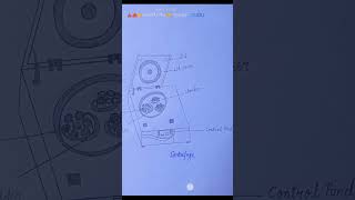 Diagram of centrifuge for biology students 25 January 2025