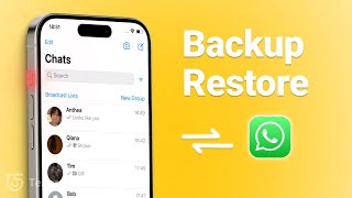 [Top 3] How to Backup WhatsApp Chat on iPhone 2024 (With or Without iCloud & iTunes)