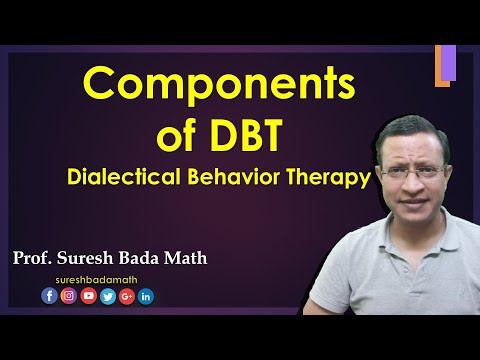 Which of the following are components of dialectical behavior therapy?
