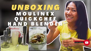 Spontaneous Unboxing, Test and Review of Moulinex Quickchef Hand blender | Honest Review