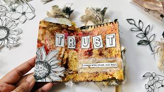 2026 Intentions Journal | Mixed Media Zine Journal Tutorial for Beginners