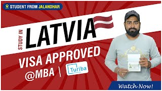 Gopal #studyabroad Study Visa Approved for Latvia | @MBA |  @Turiba University | #iesuccessstories