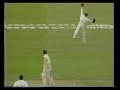 ENGLAND v WEST INDIES 3rd TEST MATCH DAY 1 EDGBASTON JULY 6 1995 CURTLY AMBROSE ROBIN SMITH