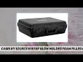 cases by source b16115f blow molded foam filled carry case az review