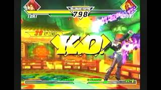 コンボムービー [CAPCOM VS. SNK 2] Cグル暴走庵 即死コンボ その1 #日めくり即死ぬ