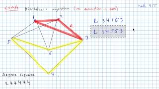 Example of Hierholzer's algorithm