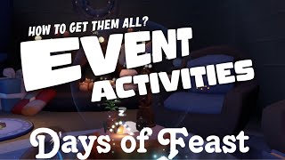 All Event Activities - Days of Feast | Sky children of the light | Noob Mode