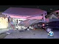 Tesla slams into Covina home in dramatic crash seen on surveillance video | ABC7