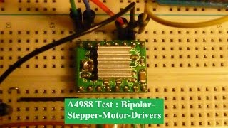 Test of A4988 with Arduino Uno