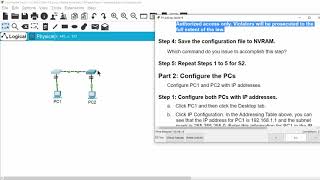 [CCNAv7] Implement basic connectivity