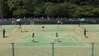 2017 全国中学校ソフトテニス大会 男子団体戦準決勝 2-②