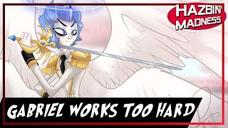 GABRIEL WORKS TOO HARD! - Hazbin Hotel [COMIC DUB]