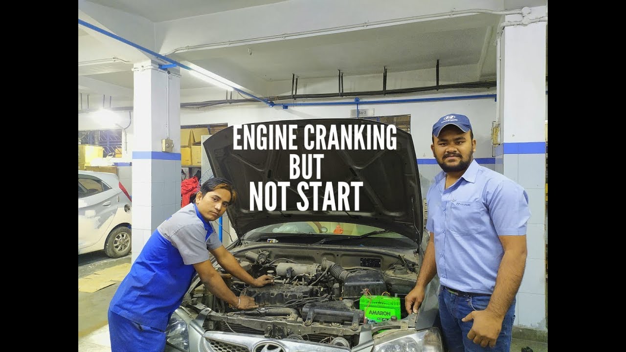 Car Starting Problem Solved Step By Step || Engine Cranking But Not ...