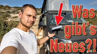 Zurück auf Kreta! - Was gibts neues?! (Starlink Mini, geklautes Moped, Heckträger Update)