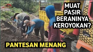 PASIRNYA DATANG JURAGAN, MOHON TEMPAT BONGKAR DI KONDISIKAN