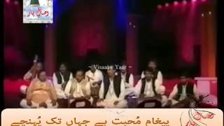 PUNJABI SUFI KALAM( Meri Bukkal De Wich)NUSRAT FATEH ALI KHAN.BY Visaal