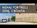 Walking Tour: Nehaj Fortress in Senj, Croatia - 4K UHD Virtual Travel