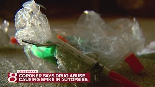 Coroner Says Drug Abuse Causing Spike In Autopsies