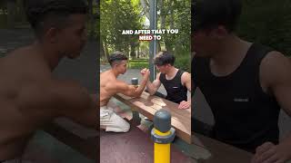 This is How You Win Arm Wrestling Every Time (@jamshid_jamshidd)