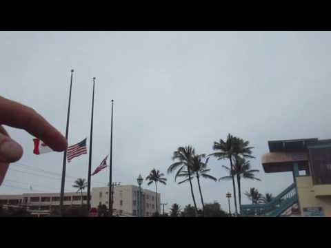 Flags at Half Mast to Remember Pearl Harbour Flags at Half Mast to Remember Pearl Harbour