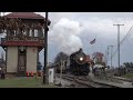 strasburg railroad christmas rush to paradise with n u0026w 475 and cn 89 4k