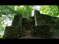 fallendes wasser und burg rodenstein im odenwald