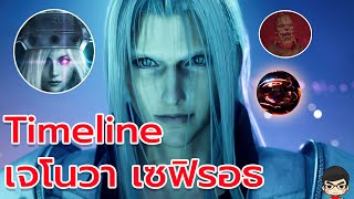 Final Fantasy VII Rebirth สรุป Timeline ย่อ ประวัติ เซฟิรอธ เจโนวา ชนเผ่ากี มาเทเรียดำ และ รียูเนียน