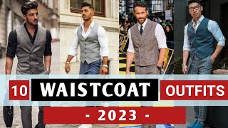 10 Latest Outfit Waistcoat | How to Style Waistcoat | Waistcoat For Men