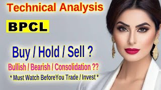 BPCL Technical Analysis: Key Support, Resistance \u0026 Trend Insights  Trading Strategy