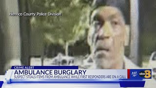 EMT's bag stolen during emergency call in Henrico, calls the act 'un-human'