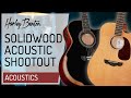 Harley Benton - Solid Wood Shootout - CLG-650SM-CE BK - vs.- CLD-30SCM-CE -