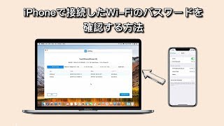 iPhoneで接続したWiFiのパスワードを確認する方法