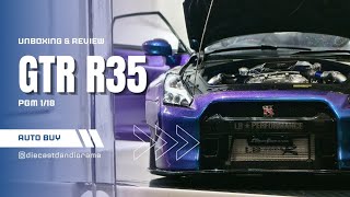 Unboxing PGM 1/18 GTR R35 Chameleon (bahasa with EN sub)