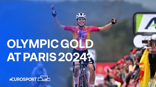 Demi Vollering targets Olympic gold at Paris 2024 after a successful year of cycling 🙌