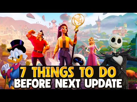 Disney Dreamlight Valley. How to Prepare for Upcoming Update. 7 Things You Need to Do NOW!