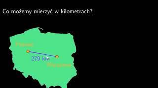 co mierzymy w kilometrach