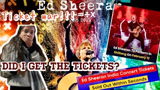 Did I get the Ed Sheeran tickets?Ed Sheeran performing in Shillong|Disappointment or success?M vlogs