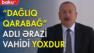 Prezidentdən Ermənistan və onun havadarlarına növbəti mesaj - Baku TV