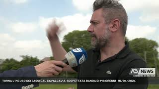 TORNA L'INCUBO DEI SASSI DAL CAVALCAVIA, SOSPETTATA BANDA DI MINORENNI | 16/04/2024