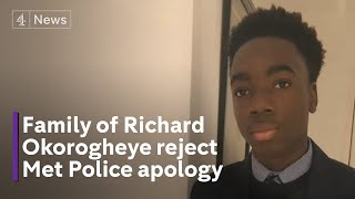 Richard Okorogheye's mother rejects Met apology for 'unacceptable' failings