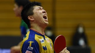 【卓球 Tリーグ公式】神巧也 vs 大島祐哉 T10-10 T.T彩たまvs木下マイスター東京 Takuya Jin vs Yuya Oshima