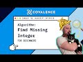 Conquer the JavaScript Interview: Find Missing Integer [Beginner Skill Level]