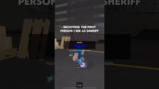 shooting the first person I see (mm2)😛 #roblox #murdermystery2 #mm2roblox #mm2 #robloxshorts #fyp