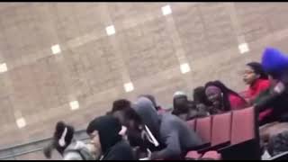 Kid Raps”Elephant”at school talent show.