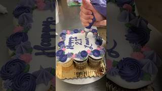 I hope my boss is pleased 🤞 #cake #cakedecorating #cakes #cakeart #cakesoftiktok