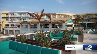 Margaritaville resort on Fort Myers Beach, a testament to new Florida building codes