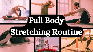 Full Body Stretching Routine 15 minutes #minarai